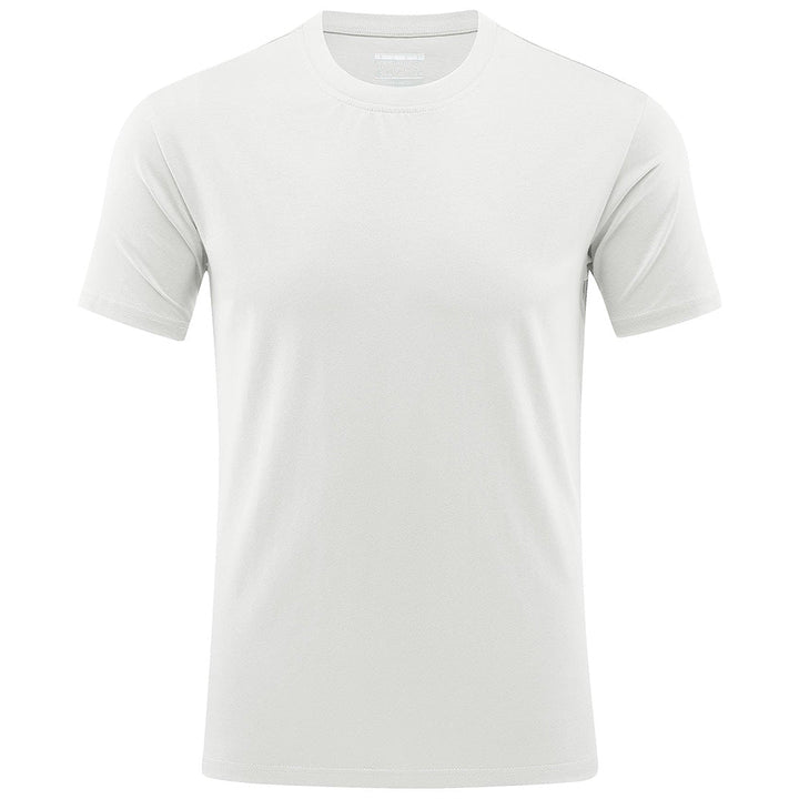 Men's Casual Crew Neck Cotton T-Shirt - Men's T-shirts