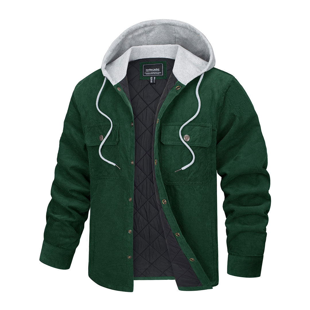 Cotton fleece deals jackets mens