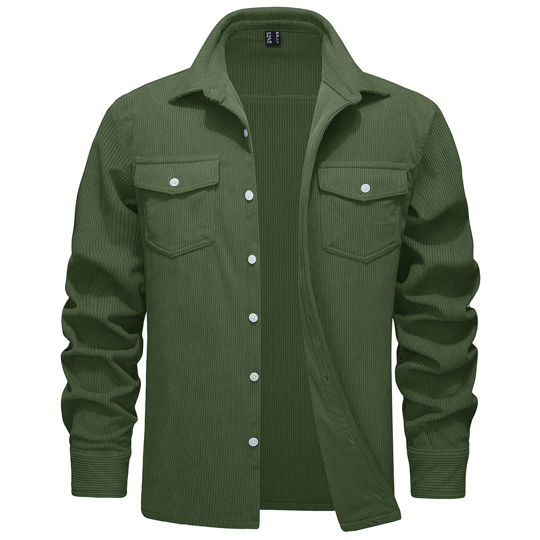 Chapter Shacket Lightweight Shirt Jacket Small Area 62 Army Green popular Military Zip