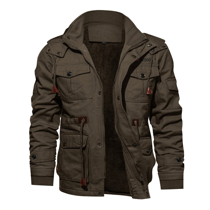 Men's Casual Winter Cotton Military Jacket New - Fall Winter 2022