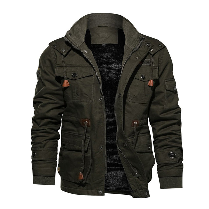 Men's Casual Winter Cotton Military Jacket New - Fall Winter 2022