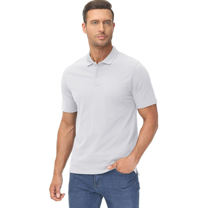 Men's Cooling Summer Casual Pique Polo T-shirts - Men's Polo Shirts