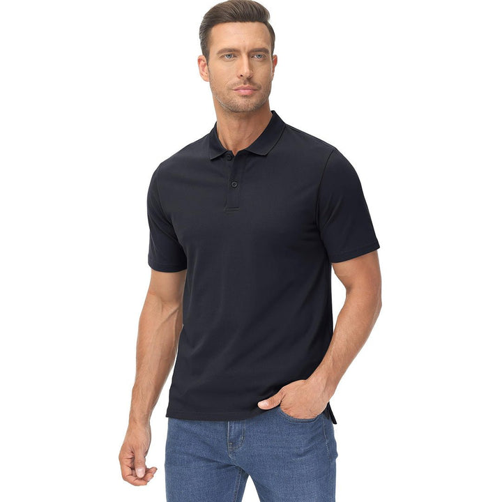 Men's Cooling Summer Casual Pique Polo T-shirts - Men's Polo Shirts