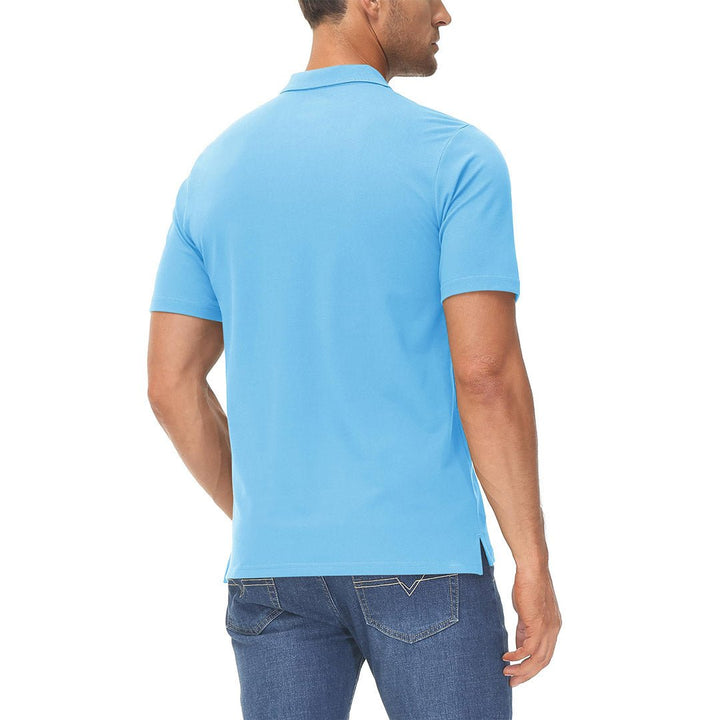 Men's Cooling Summer Casual Pique Polo T-shirts - Men's Polo Shirts