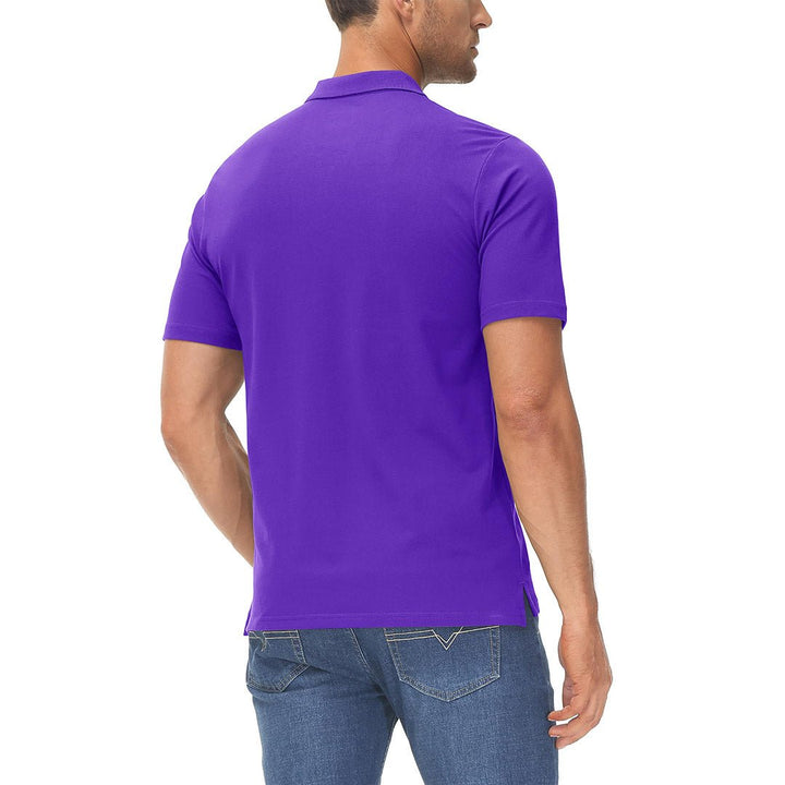 Men's Cooling Summer Casual Pique Polo T-shirts - Men's Polo Shirts