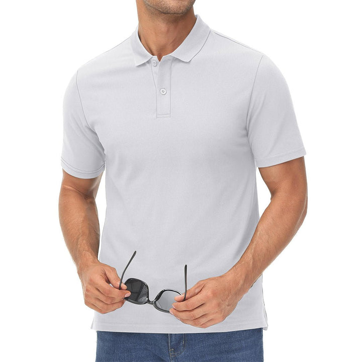 Men's Cooling Summer Casual Pique Polo T-shirts - Men's Polo Shirts