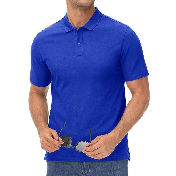 Men's Cooling Summer Casual Pique Polo T-shirts - Men's Polo Shirts