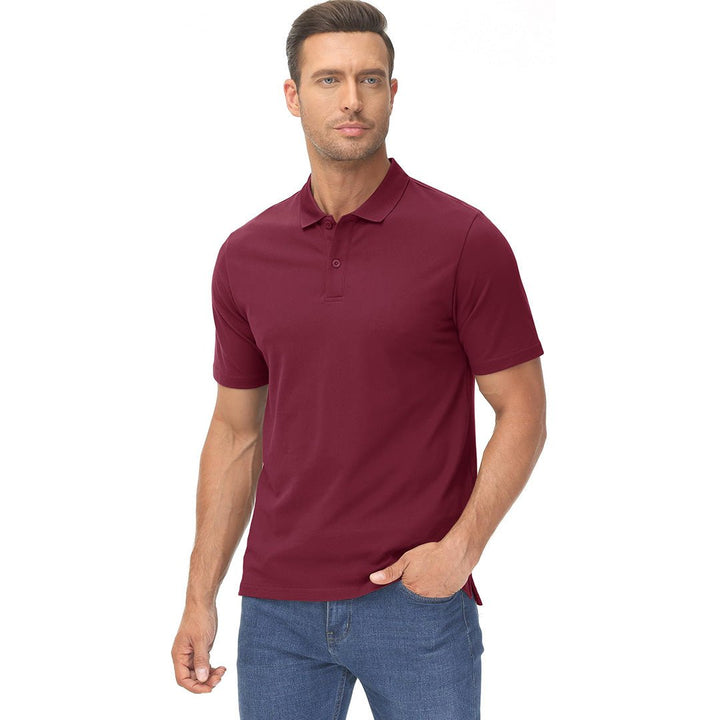 Men's Cooling Summer Casual Pique Polo T-shirts - Men's Polo Shirts