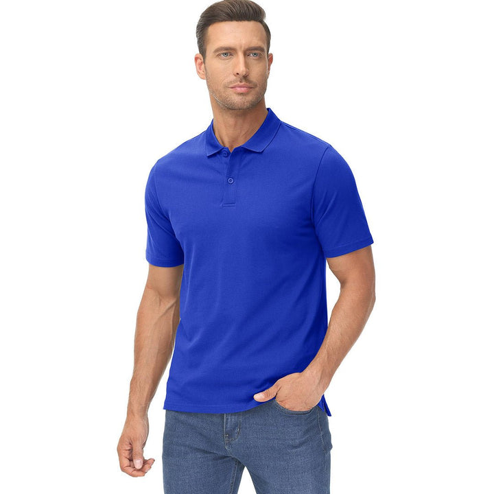 Men's Cooling Summer Casual Pique Polo T-shirts - Men's Polo Shirts