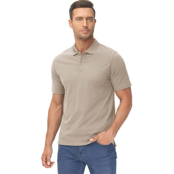 Men's Cooling Summer Casual Pique Polo T-shirts - Men's Polo Shirts