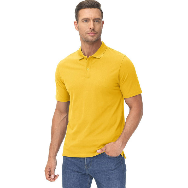 Men's Cooling Summer Casual Pique Polo T-shirts - Men's Polo Shirts