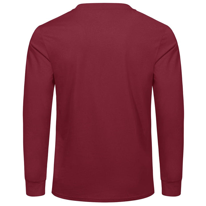 Men's Cotton Henley Moisture Wicking Casual Shirts Long Sleeve - Men's T-shirts