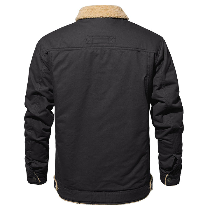 TACVASEN Men's Winter Coats Thicken Cotton Fleece Warm Cargo Jackets with  Hood Black, S : : Clothing, Shoes & Accessories