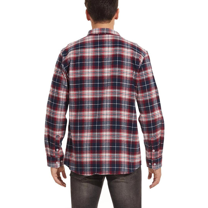 Men's Flannel Plaid Shirts Long Sleeve - Men's Jackets