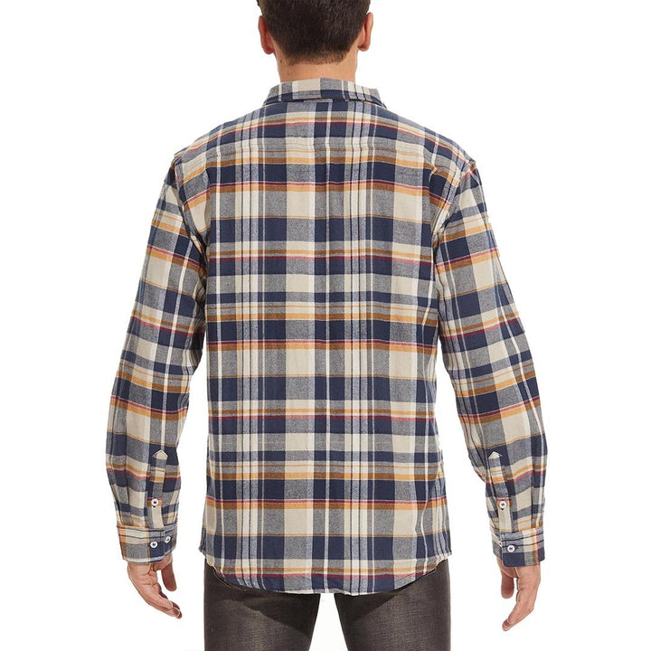 Men's Flannel Plaid Shirts Long Sleeve - Men's Jackets