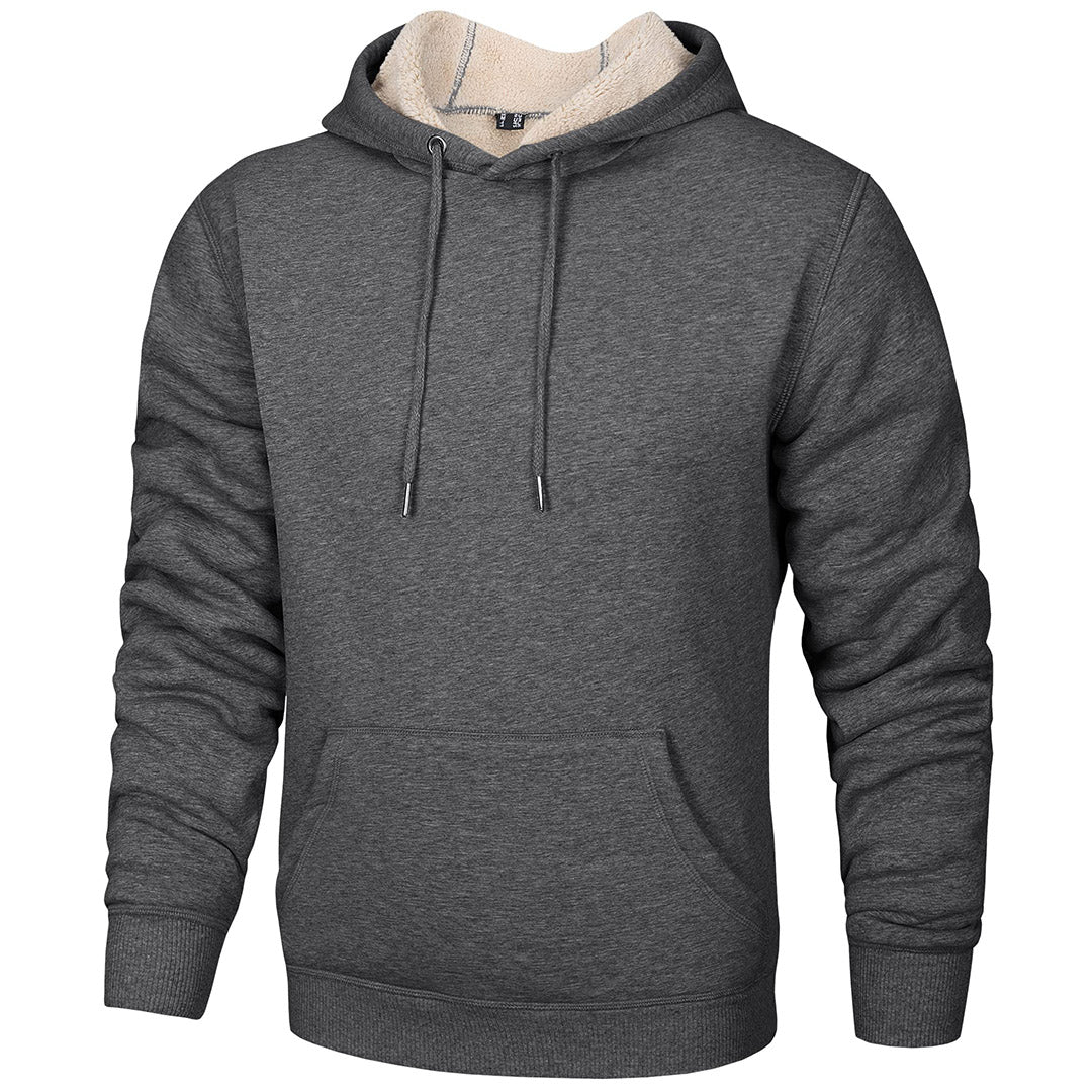 Thick fleece hoodie store mens