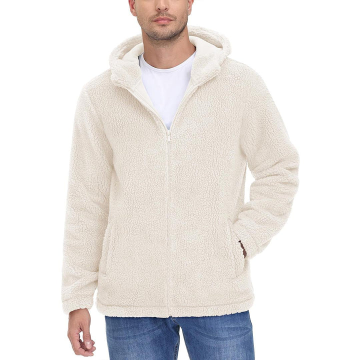 Men's Fleece Hoodies Sherpa Jackets Winter Thermal Coats - Men's Coats