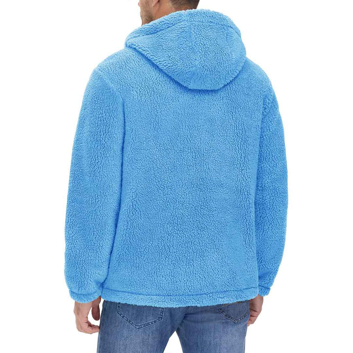 Men's Fleece Hoodies Sherpa Jackets Winter Thermal Coats - Men's Coats