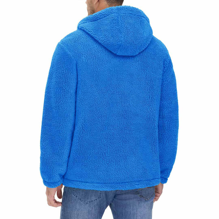 Men's Fleece Hoodies Sherpa Jackets Winter Thermal Coats - Men's Coats