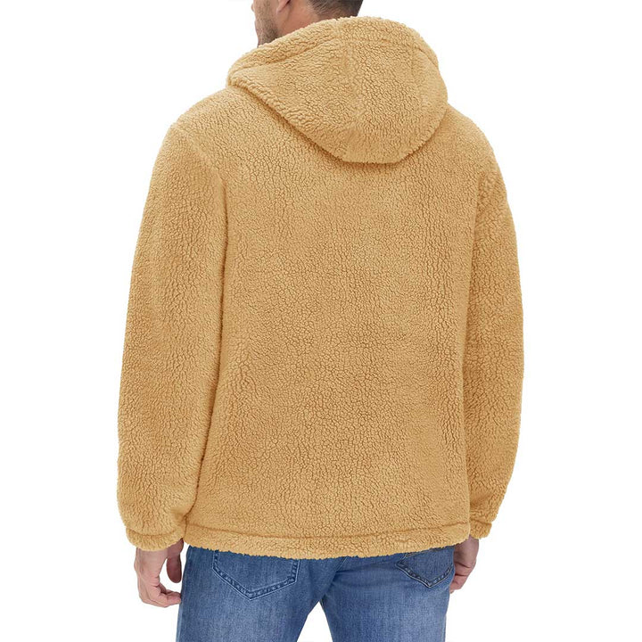 Men's Fleece Hoodies Sherpa Jackets Winter Thermal Coats - Men's Coats