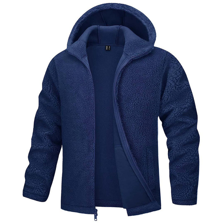 Men's Fleece Hoodies Sherpa Jackets Winter Thermal Coats - Men's Coats