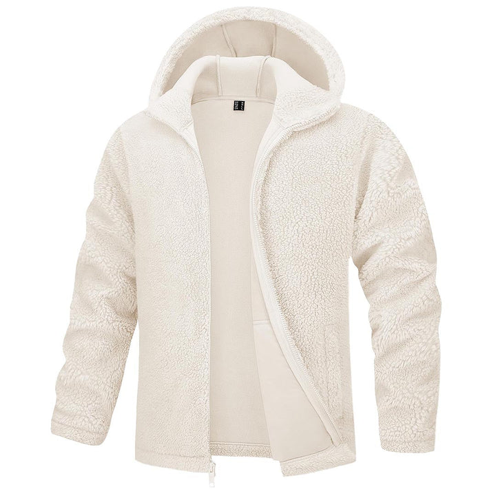 Men's Fleece Hoodies Sherpa Jackets Winter Thermal Coats - Men's Coats