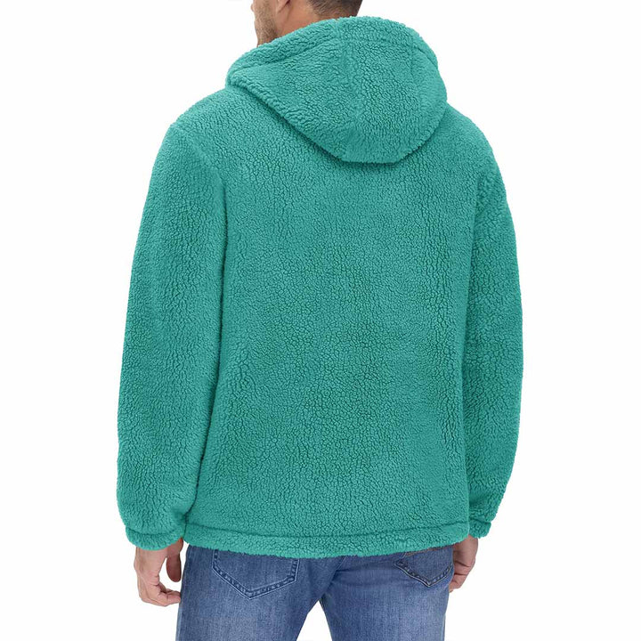 Men's Fleece Hoodies Sherpa Jackets Winter Thermal Coats - Men's Coats