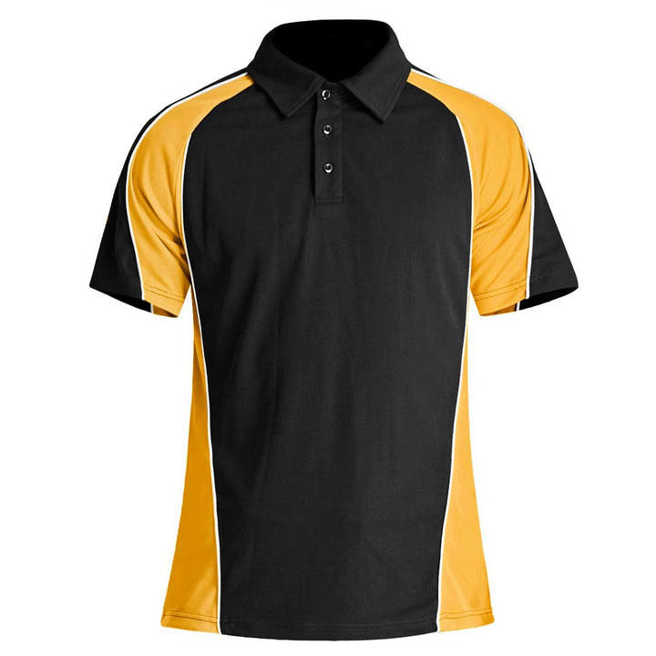 Men's Golf Polo Shirts 3 Button Short Sleeve - Men's Flash Sale