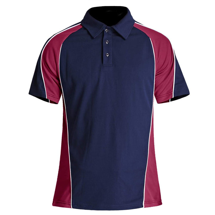 Men's Golf Polo Shirts 3 Button Short Sleeve - Men's Flash Sale