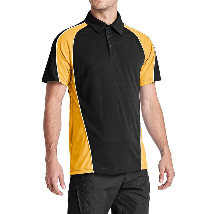 Men's Golf Polo Shirts 3 Button Short Sleeve - Men's Flash Sale