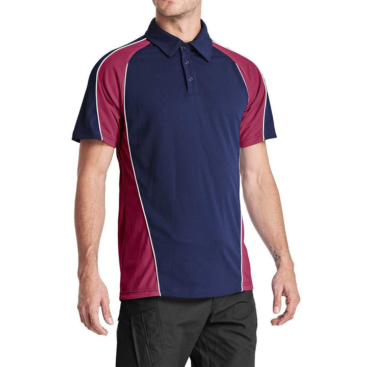 Men's Golf Polo Shirts 3 Button Short Sleeve - Men's Flash Sale