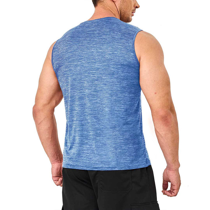 Men's Gym Tank Tops Quick Dry Lightweight Muscle Shirts - Men's T-shirts