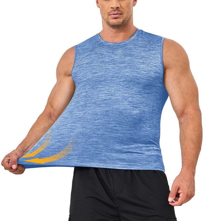 Men's Gym Tank Tops Quick Dry Lightweight Muscle Shirts - Men's T-shirts