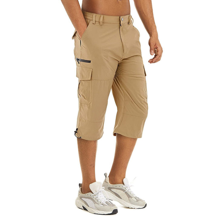 Men's Hiking Shorts 3/4 Quick-Dry Cargo Shorts - Men's Cargo Shorts