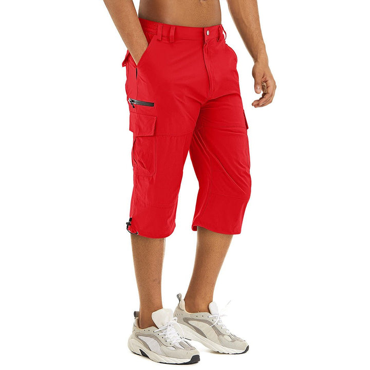 Men's Hiking Shorts 3/4 Quick-Dry Cargo Shorts - Men's Cargo Shorts