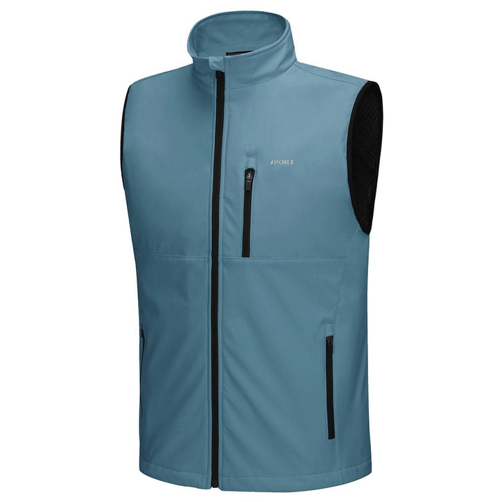 Men's Hiking Vest Water Resistant Softshell Jacket - Fall Winter 2022