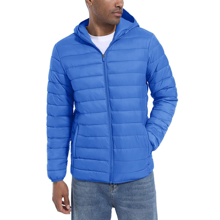 Men's Hooded Puffer Water - Repellent Down Alternative Jacket - Men's Jackets