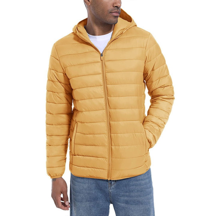 Men's Hooded Puffer Water - Repellent Down Alternative Jacket - Men's Jackets