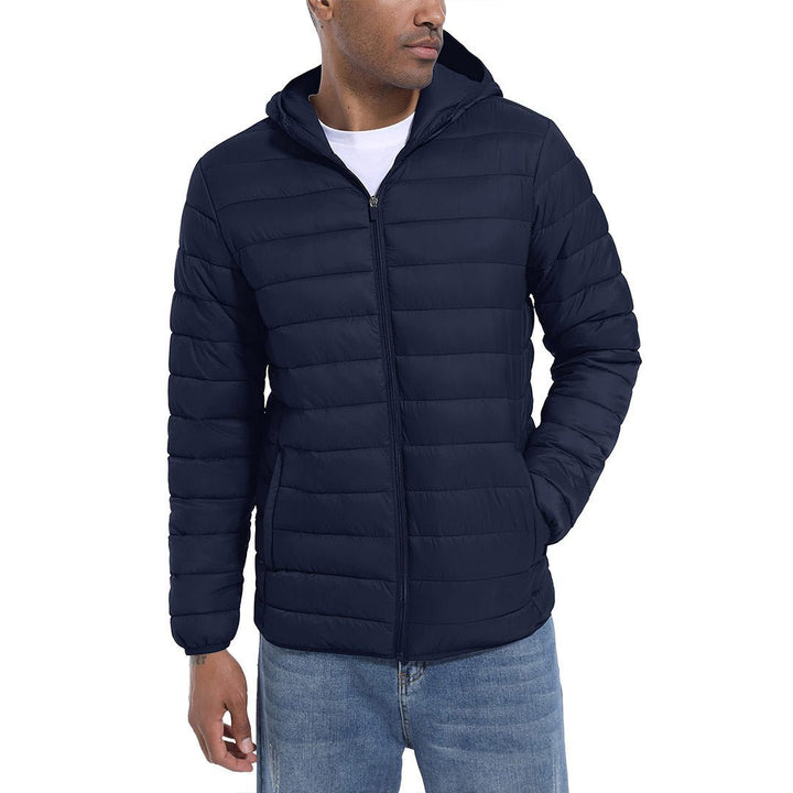 Men's Hooded Puffer Water - Repellent Down Alternative Jacket - Men's Jackets