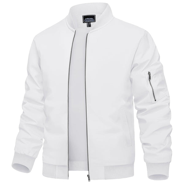 Men's Lightweight Bomber Zip Jackets - Fall Winter 2022