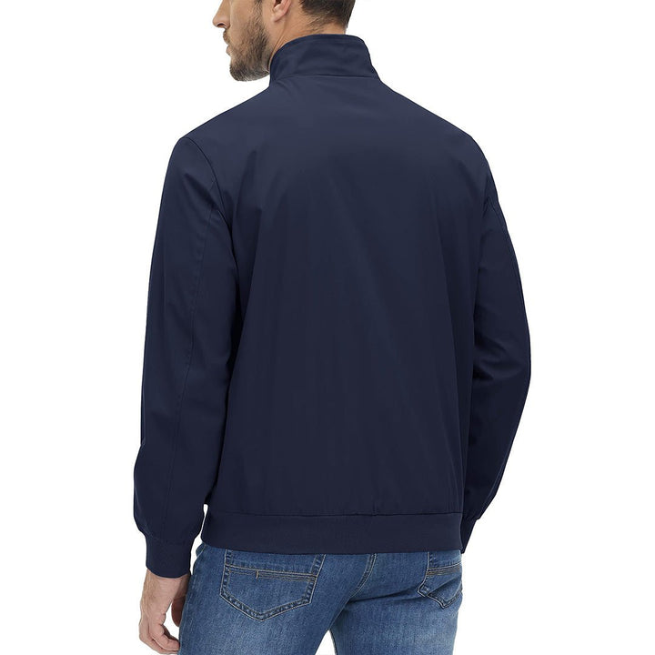 Men's Lightweight Casual Bomber Jacket - Men's Jackets