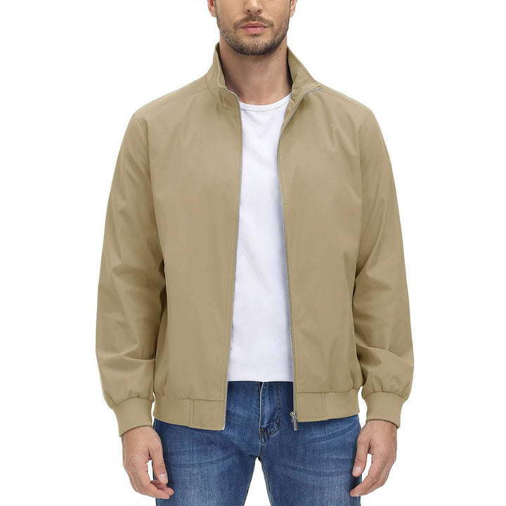 Men's Lightweight Casual Bomber Jacket - Men's Jackets