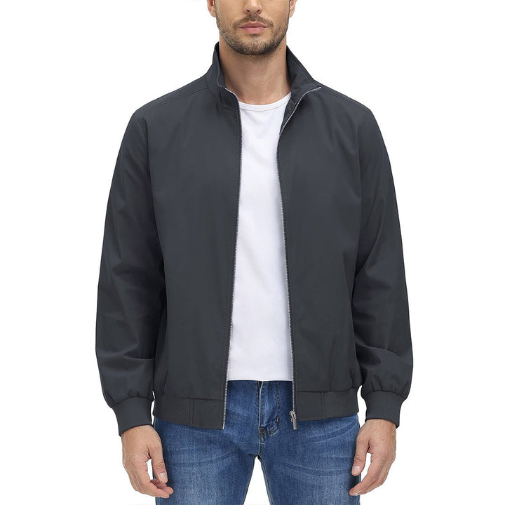 Men's Lightweight Casual Bomber Jacket - Men's Jackets