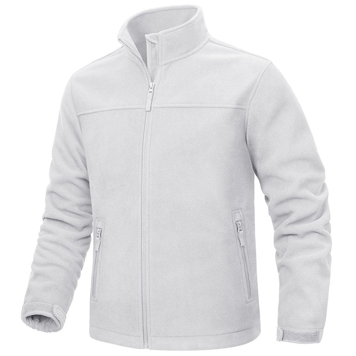 Men's Lightweight Full Zip Casual Fleece Jacket - Men's Jackets