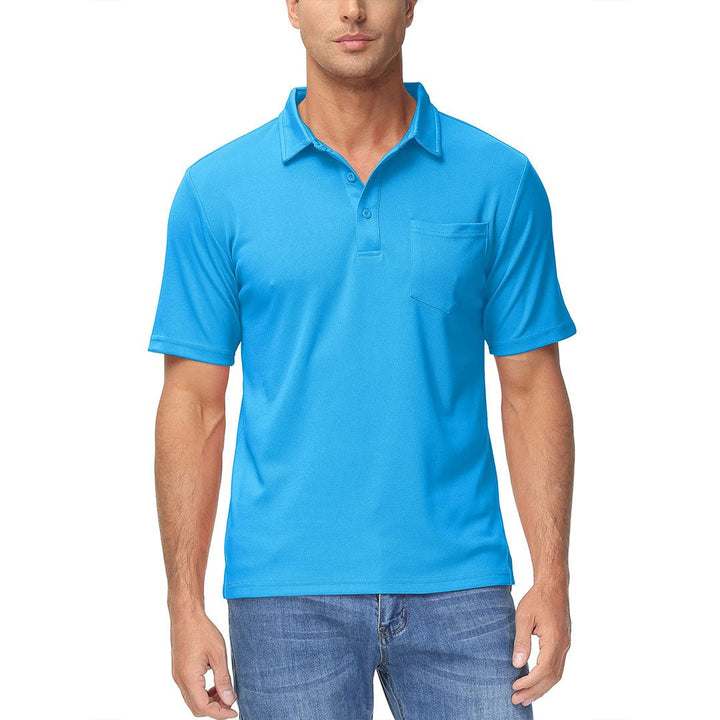 Men's Lightweight Hiking Fishing Polo Shirts - Men's Polo Shirts