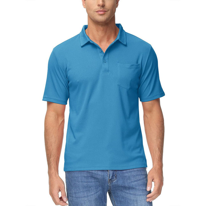 Men's Lightweight Hiking Fishing Polo Shirts - Men's Polo Shirts