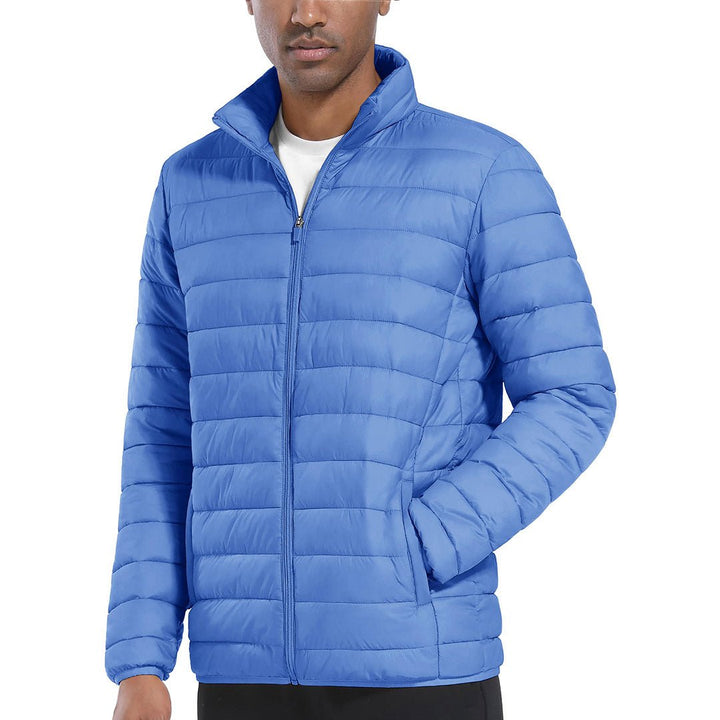 Men's Lightweight Packable Puffer Down Alternative Jacket - Men's Coats