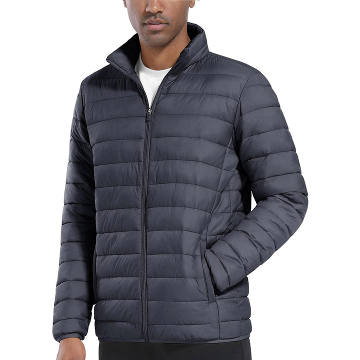 Men's Lightweight Packable Puffer Down Alternative Jacket - Men's Coats