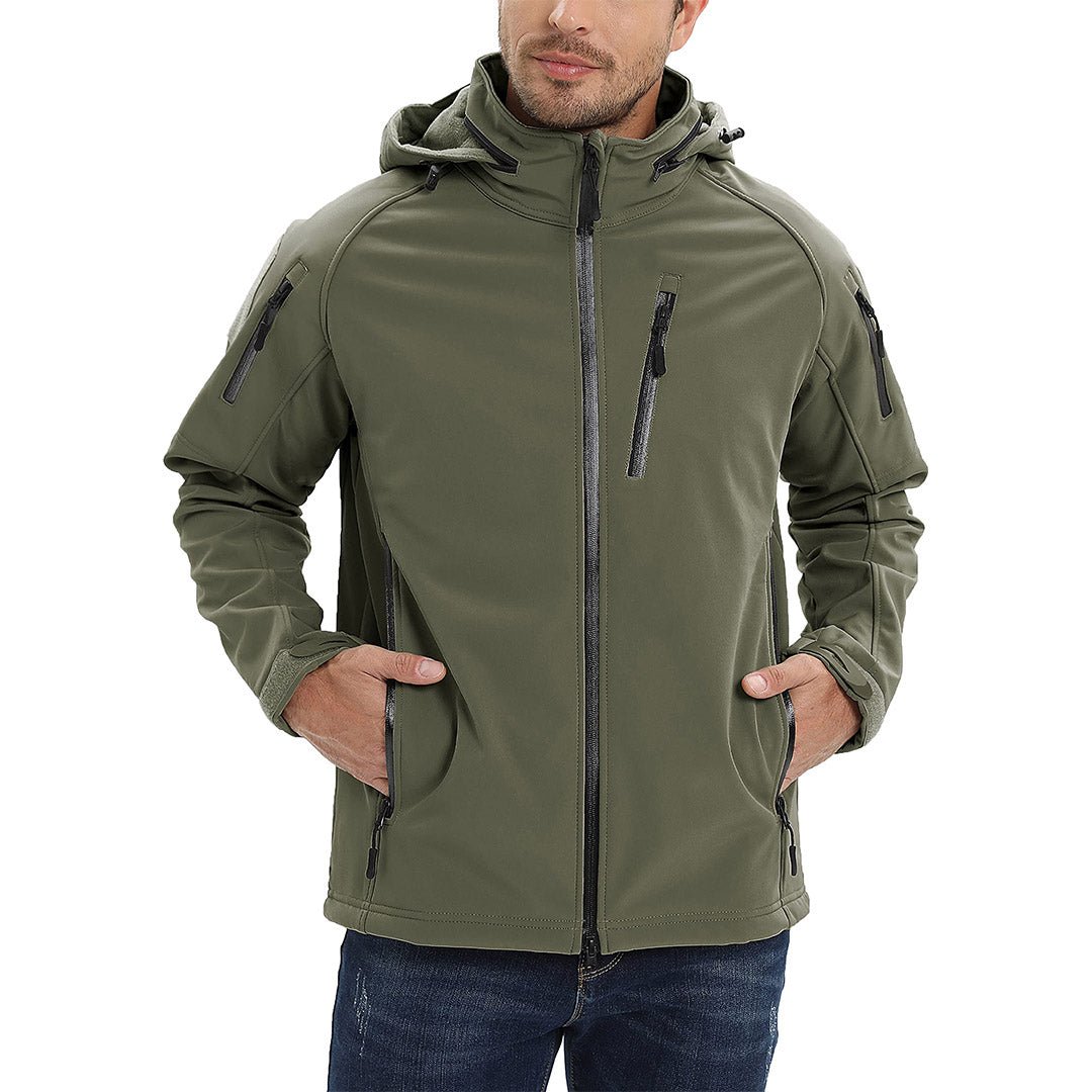 Tacvasen men's special ops military shop tactical soft shell jacket coat