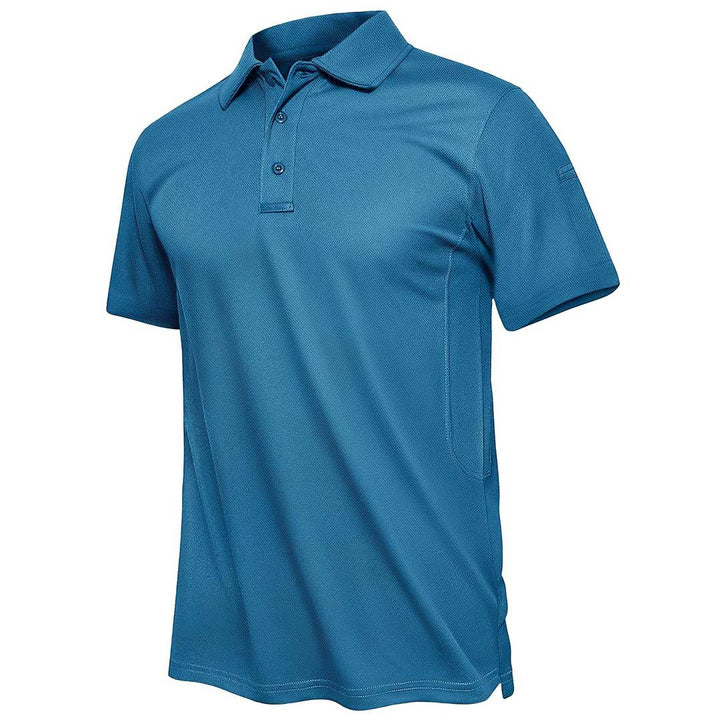 Men's Outdoor Sports Performance Polo Shirts - Men's Hiking Clothing